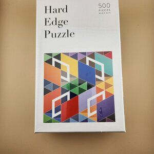 Hard Edge Puzzle 500 Piece Dovetail Press  18" X 18" New